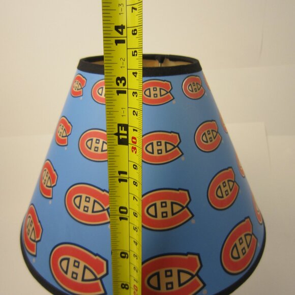 Sportscast Vintage NHL Lamp/Night Light 1999 with Montreal Canadiens Shade-Works - Picture 13 of 13